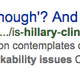 Illustration for article titled Wait, Does Hillary Clinton Have a Likability Problem?